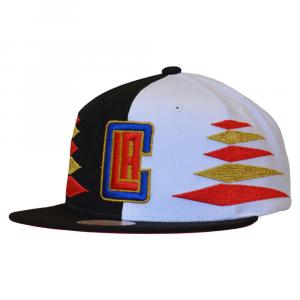 Czapka z daszkiem Mitchell & Ness NBA Diamond Los Angeles -HHSS1093-LACYYPPPBKWH