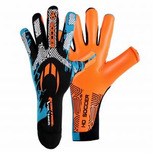Rękawice bramkarskie do piłki nożnej Kontrol Knit Tech II Orange