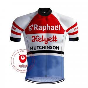 Camisola de ciclismo retro Saint-Raphael - REDTED