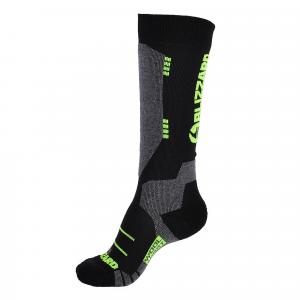 Skarpety narciarskie Blizzard Wool Sport Ski Merino black/green