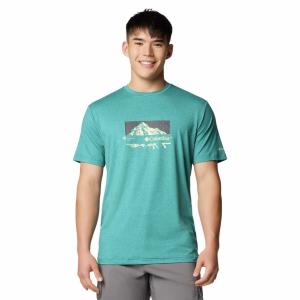 Koszulka szybkoschnąca męska Columbia Kwick Hike Graphic Short Sleeve