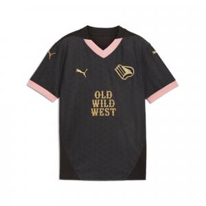 Młodzieżowa koszulka wyjazdowa Palermo F.C. 24/25 PUMA Black Gold