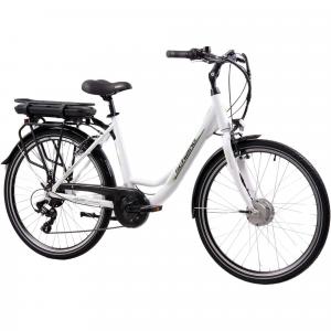 Rower elektryczny dla dorosłych E-Moon 26” aluminium, przekładnia Shimano
