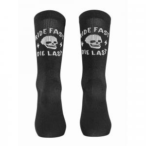 Skarpety rowerowe NORTHWAVE Ride Fast Die Last Sock czarny