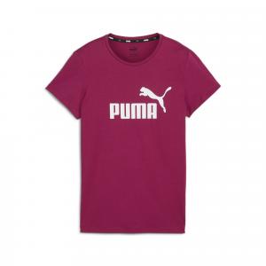 Damska koszulka z logo Essentials PUMA Magenta Gleam Pink