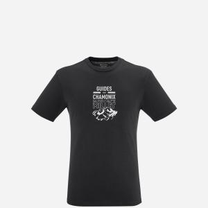 Koszulka męska z krótkim rękawem Millet Cdg Chamonix Logo Ts Ss M regular fit