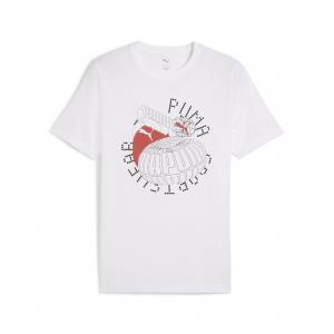 Męska koszulka Graphics Execution PUMA White
