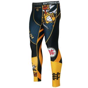 Legginsy sportowe męskie EXTREME HOBBY ANGRY WASP