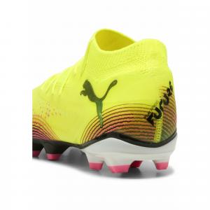 Buty piłkarskie FUTURE 8 PRO FG/AG PUMA Yellow Alert Black Sun Struck Pink