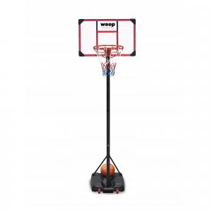 Zestaw do koszykówki Kosz WEEP TN001 regulowany do 260cm mobilny 82x52cm