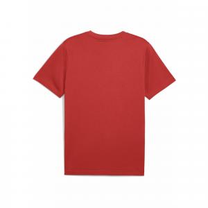 Męska koszulka Essentials Logo Lab PUMA Red Fire