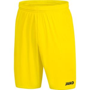 Szorty sportowe oddychające Jako Manchester 2.0 Lemon Yellow