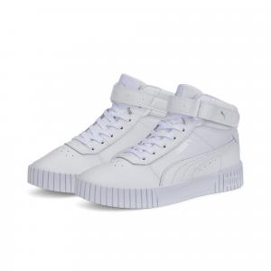 Damskie sneakersy Carina 2.0 Mid PUMA White Silver Gray