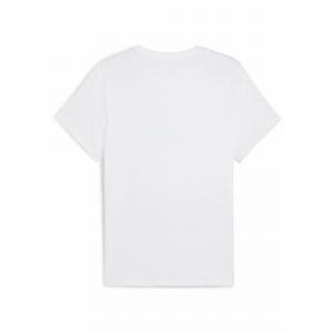 Damska koszulka z logo ESS No. 1 PUMA White Spring Fern Green