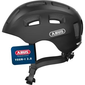 ABUS Dziecięco-młodzieżowy kask rekreacyjny „Youn-I 2.0”, czarny