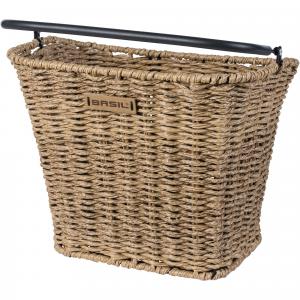 Kosz Rowerowy Bremen Rattan Look Kf 27 X 35 X 29 Cm - Trawa Morska