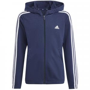 Bluza dla dzieci adidas Essentials 3-Stripes Full-Zip Hoodie