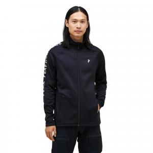 Bluza Peak Performance męska Rider Zip Jacket czarna - XL