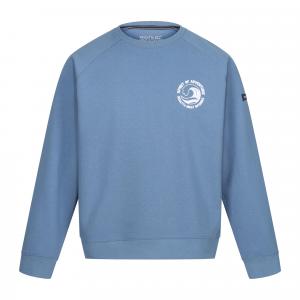 Bluza Męska Z Motywem Fali Dekolt W Szpic Nithsdale