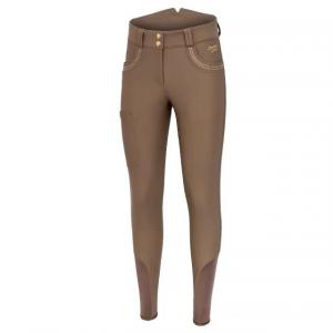 Bryczesy jeździeckie damskie EQ.QUEEN Bexley 24AW zimowe, z pełnym lejem