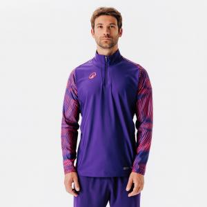 Bluza piłkarska Kipsta Viralto Wavy Club na krótki suwak