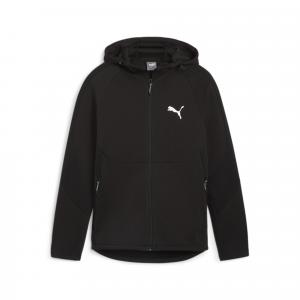 Męska rozpinana bluza EVOSTRIPE z kapturem PUMA Black