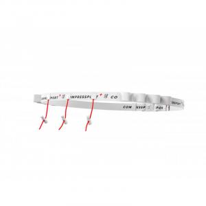 Pas biegowy Compressport Race Belt - white
