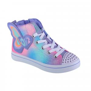 Buty sportowe do chodzenia dziewczęce, Skechers Twi-Lites 2.0-Butterfly Love