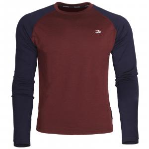Koszulka merino Taimen Kerulen - Midnight/Wine