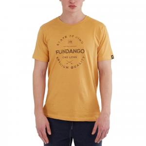 T-shirt męski Fundango Basic - T Logo-4 krótki rękaw