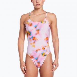 Strój pływacki jednoczęściowy damski Nike Hydrastrong Cutout