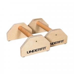 Drewniane uchwyty do pompek paraletki UNDERFIT 35 cm