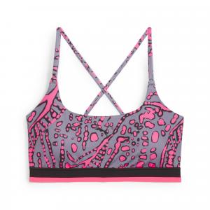 Stanik treningowy MOVE PUMA Sunset Glow Concept Aop Pink