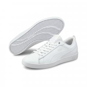 Damskie buty sportowe Smash v2 Leather PUMA White