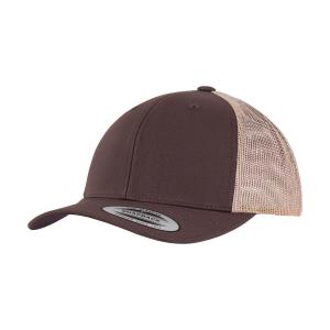 Dwukolorowa Czapka Trucker Retro