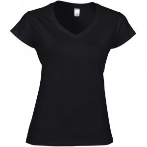 Koszulka Damska Krótki Rękaw VNeck