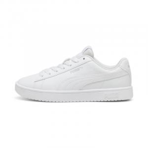 BUTY sportowe PUMA RICKIE 394252-08 skóra ekologiczna białe trampki 39