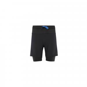 Spodenki do biegania męskie Millet Intense 2in1 Short M Czarny Active Fit