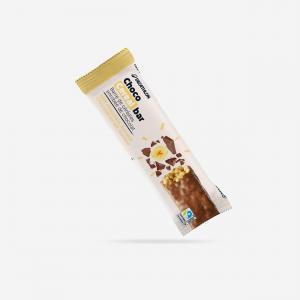 Baton zbożowy bananowy w polewie z czekolady mlecznej
