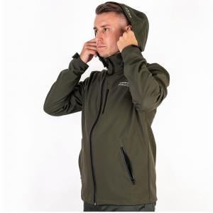 Kurtka Przeciwdeszczowe Wodoodporna Wędkarska Pros 729 Softshell Khaki