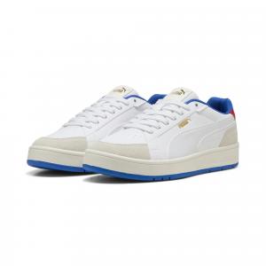 Sneakersy unisex Court Classico Sport PUMA Warm White Team Royal Blue