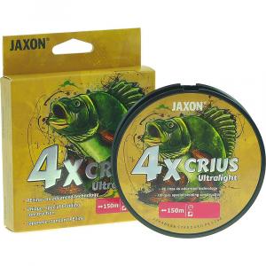 Plecionka Jaxon Crius 4X Ultralight 0,042mm 150m 2kg różowa
