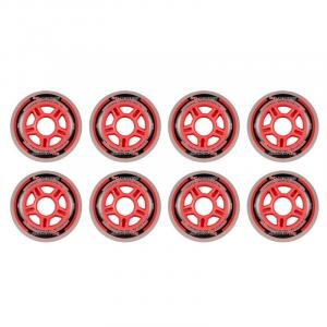 Koła do rolek Powerslide One 80mm/82a z łożyskami abec 5 - 8 sztuk
