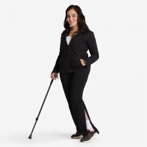 Legginsy damskie rozpinane Decathlon