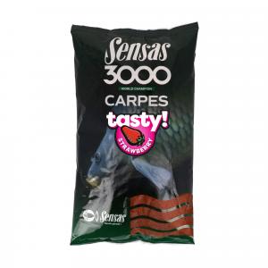 Zanęta wędkarska Sensas 3000 Carp Tasty Strawberry