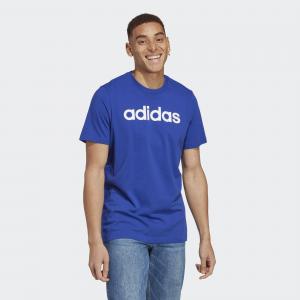 Essentials Single Jersey Linear Embroidered Logo Tee