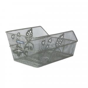 Kosz Rowerowy Cento Fm Flower Z Mocowaniem Stałym 38 X 24 X 11Cm - Oliwkowy