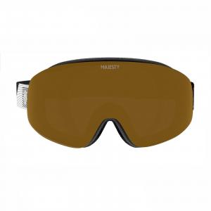 Gogle MAJESTY The Force Arc black / XENON HD moonstone lens + Gold lens