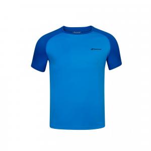 Koszulka chłopięca Babolat Play Crew Neck Tee blue 140