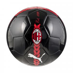 Przedmeczowa piłka do piłki nożnej AC Milan 24/25 PUMA Black For All Time Red